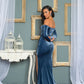PRE-ORDER | ELISA VELVET GOWN | BLUE