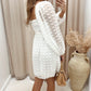 NEW DIOR BABYDOLL MINI DRESS (WHITE) | BEST SELLER | RESTOCK