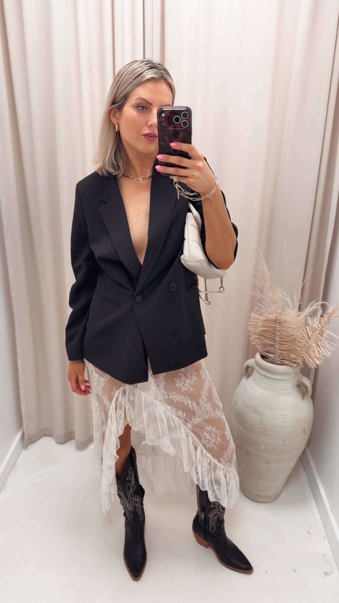 LUCIA LACE MAXI SKIRT | NOISY MAY