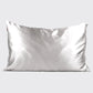 SATIN PILLOWCASE SILVER | KITSCH