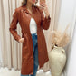 NEW NATALIA TRENCH COAT (COGNAC)
