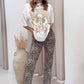 NEW MOLLY MAE ANIMAL PRINT JEAN (HOT RESTOCK)