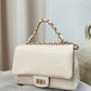 NEW ESTE' WOVEN HAND BAG (BEIGE)