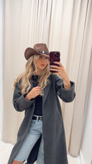 SARAH COWBOY HAT | CHOCOLATE BROWN