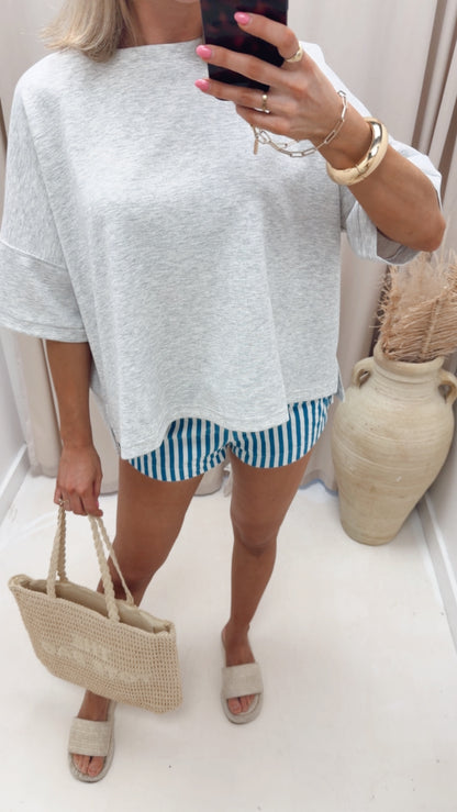 BILLY STRIPED SHORTS (BLUE) | BEST SELLER