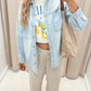 HOLLY DENIM SHACKET (LIGHT WASH)