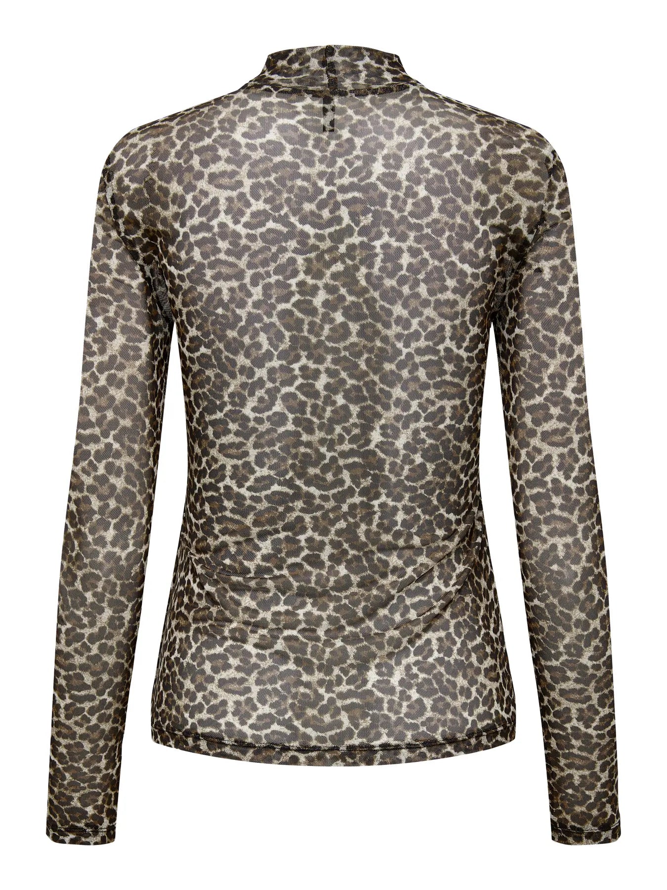 ERICA MESH TOP (ANIMAL PRINT) | ONLY