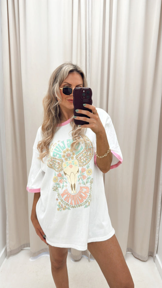 LONG LIVE COUNTRY GRAPHIC T-SHIRT