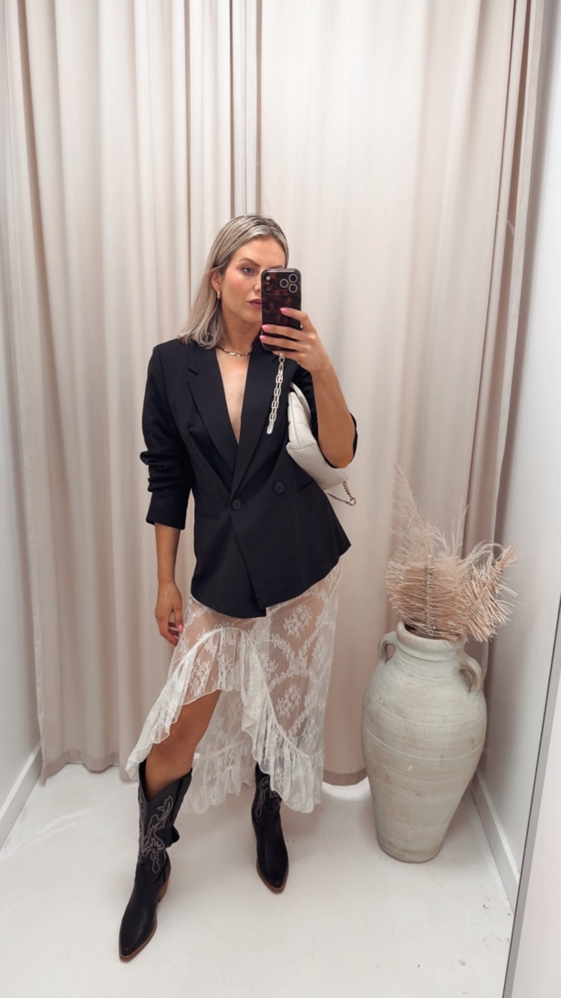 LUCIA LACE MAXI SKIRT | NOISY MAY