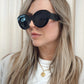 NEW MEGAN SUNGLASSES (BLACK) | SHADY LADY