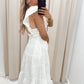 JESSICA WHITE MAXI DRESS