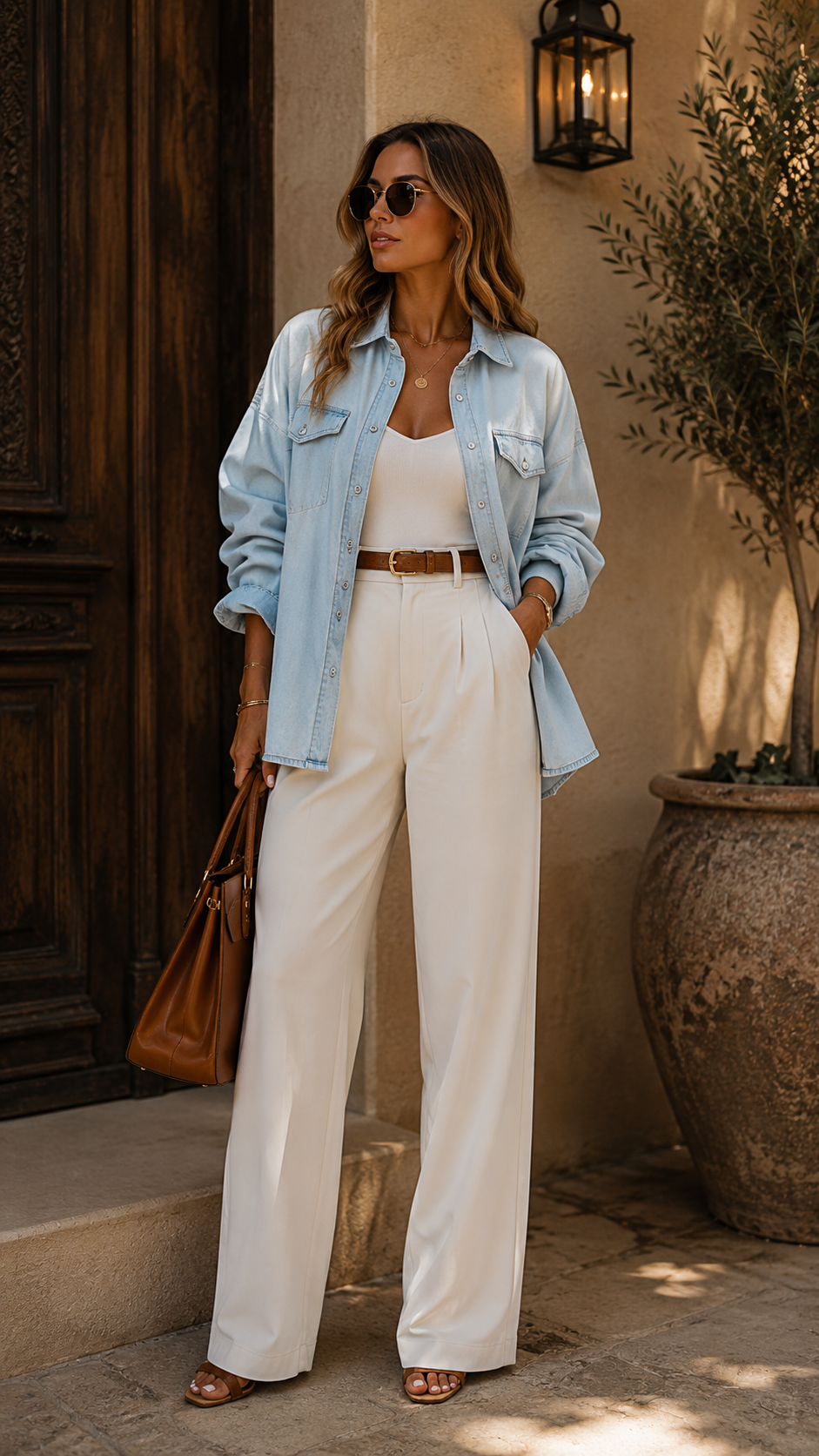 YUKON DENIM SHIRT - LIGHT  WASH (RISEN)