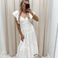 JESSICA WHITE MAXI DRESS