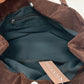 CHOCOLATE SUEDE TOTE BAG