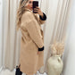 ANASTASIA TEDDY COAT (LATTE')