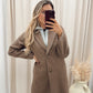 RACHEL HOODED COAT (MOCHA)