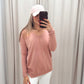 NEW LAYLA SWEATER (ROSE) | BEST SELLER