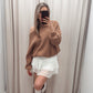NEW ELEANORA BOATNECK SWEATER (CAMEL)