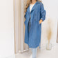 NEW GALE DENIM TRENCH COAT (LIGHT)