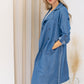 NEW GALE DENIM TRENCH COAT (LIGHT)