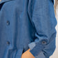 NEW GALE DENIM TRENCH COAT (LIGHT)