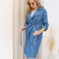 NEW GALE DENIM TRENCH COAT (LIGHT)