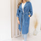 NEW GALE DENIM TRENCH COAT (LIGHT)
