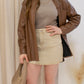 NEW JACKIE FAUX LEATHER SHACKET (BROWN)