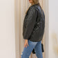 NEW SOPH V-NECK QUILTED SHACKET