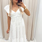 JESSICA WHITE MAXI DRESS