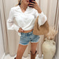 NEW BRANDY BLOUSE (WHITE)