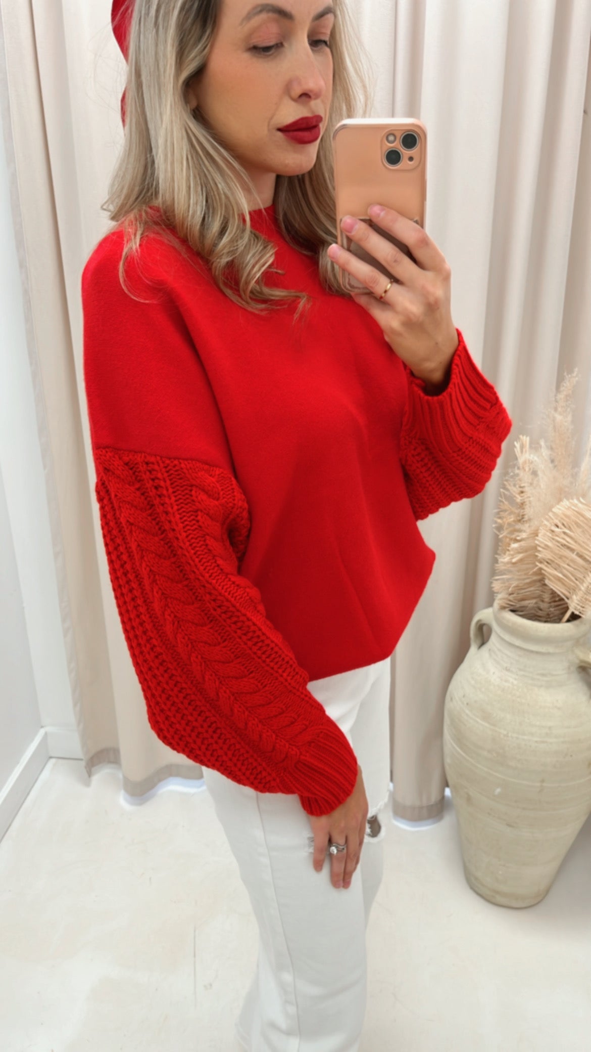 BOBBIE SWEATER (RED)