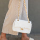 CELEST QUILTED BAG (WHITE)