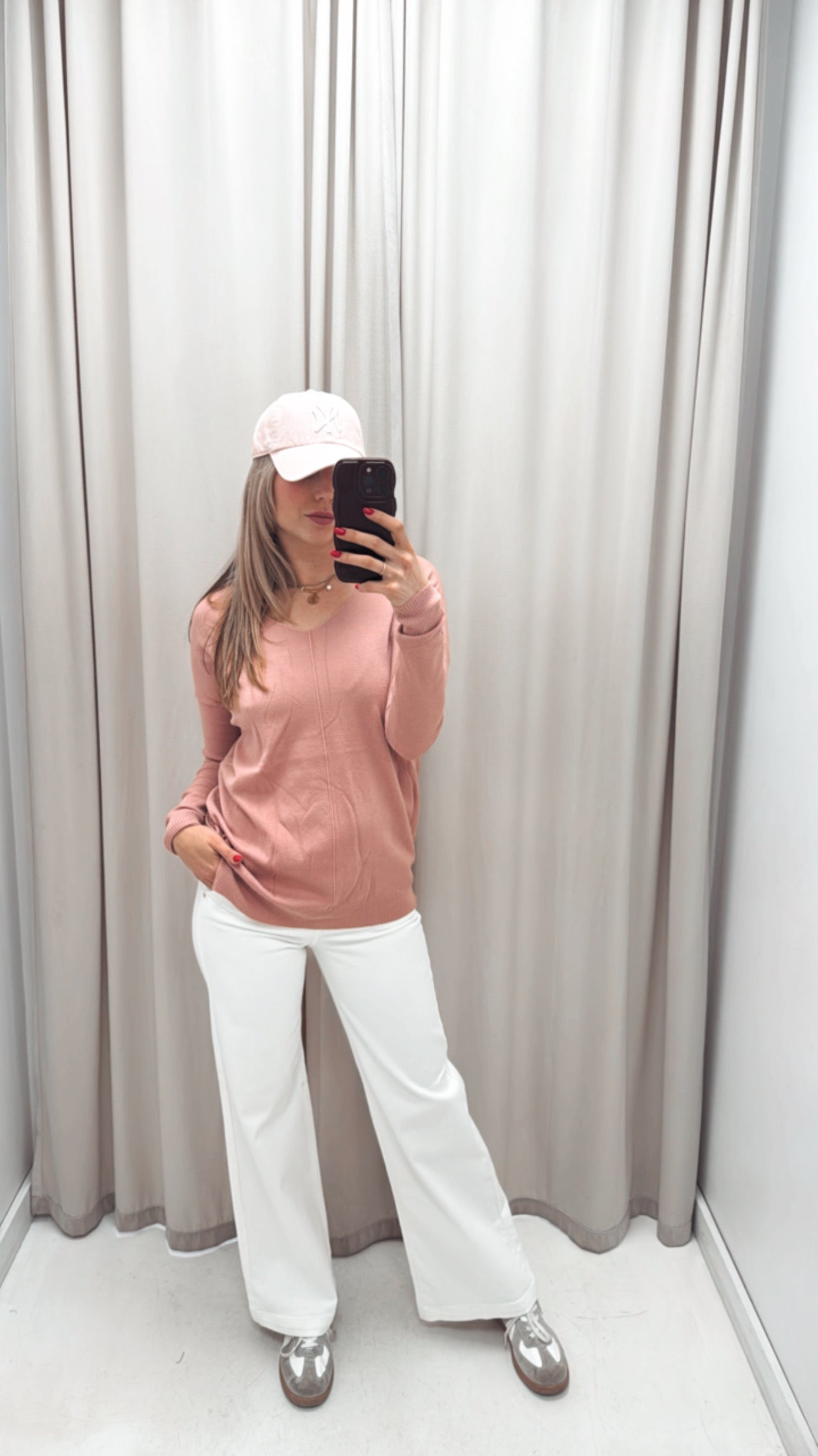 NEW LAYLA SWEATER (ROSE) | BEST SELLER