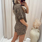 NEW GEORGIA TWO PIECE SHORT SET (ANIMAL PRINT)