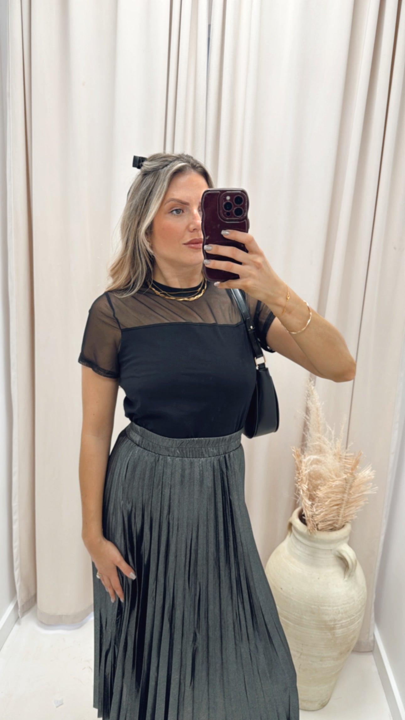 MALLE MESH T-SHIRT | NOISY MAY