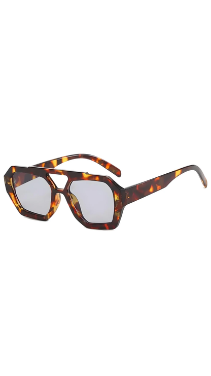 ELLIE SUNGLASSES (TORTOISE/BLACK) | SHADY LADY