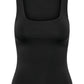 LEA REVERSIBLE TANK (BLACK) | ONLY