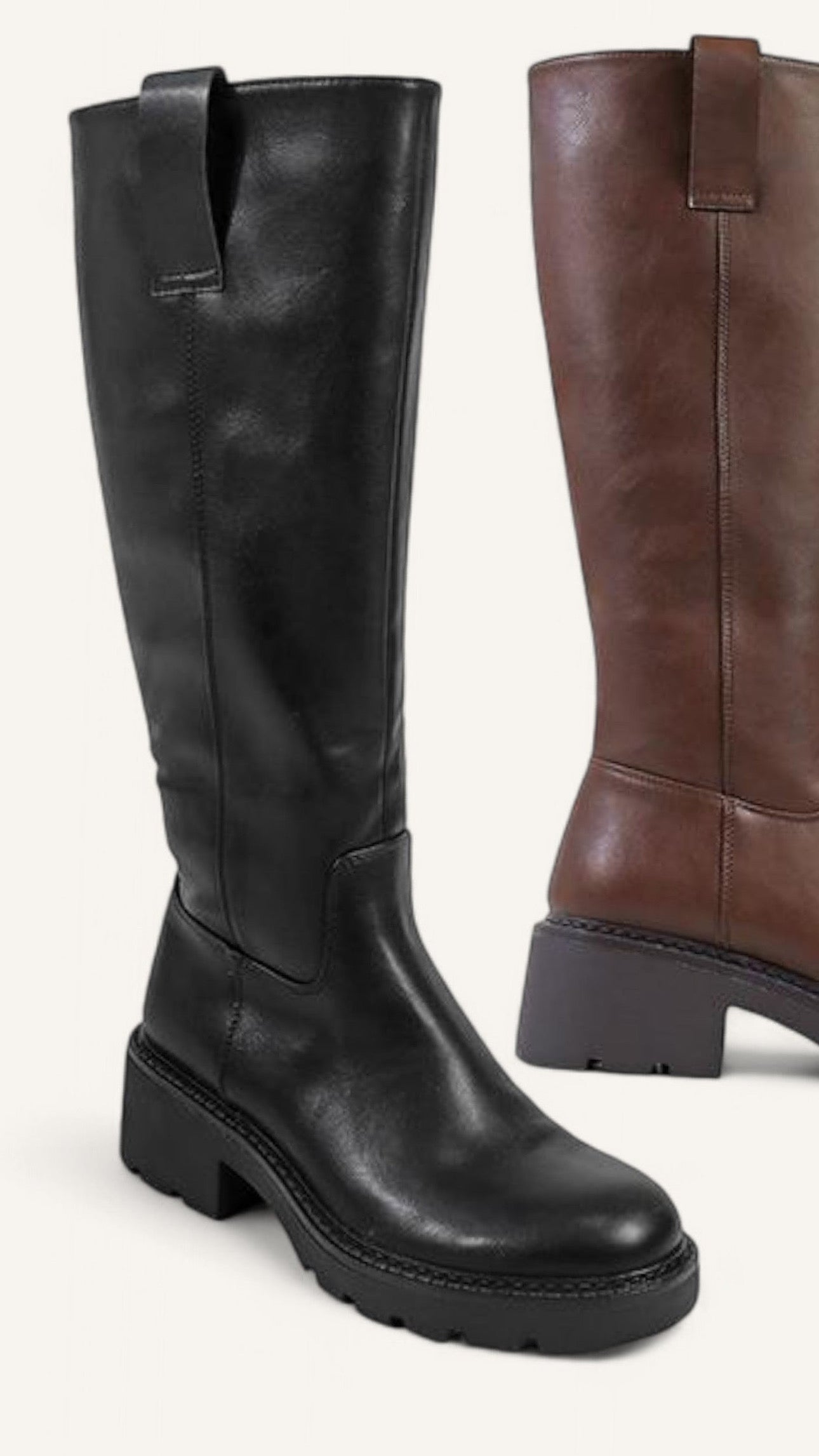 LINDSAY MID CALF BOOT (BLACK)