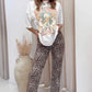 NEW MOLLY MAE ANIMAL PRINT JEAN (HOT RESTOCK)