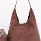 NICOLE SUEDE BAG (BROWN)