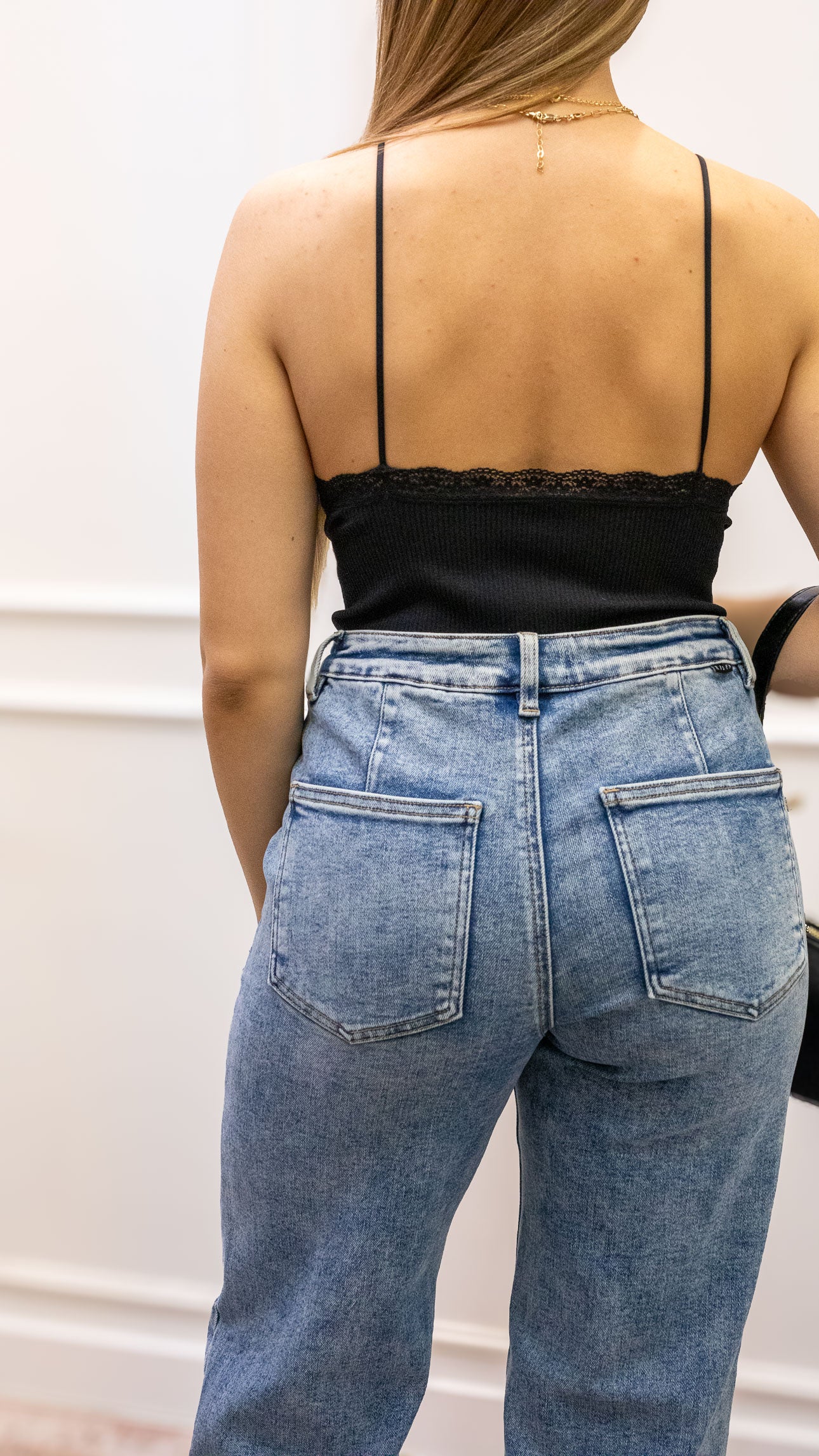 ELOAH RIBBED BODYSUIT (BLACK)