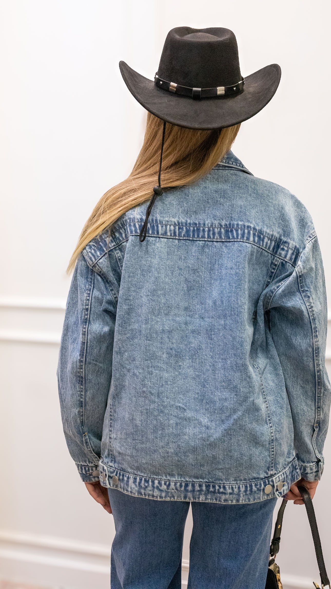AMANDA OVERSIZED DENIM SHACKET- LIGHT (RISEN)