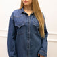 YUKON DENIM SHIRT - DARK WASH (RISEN)