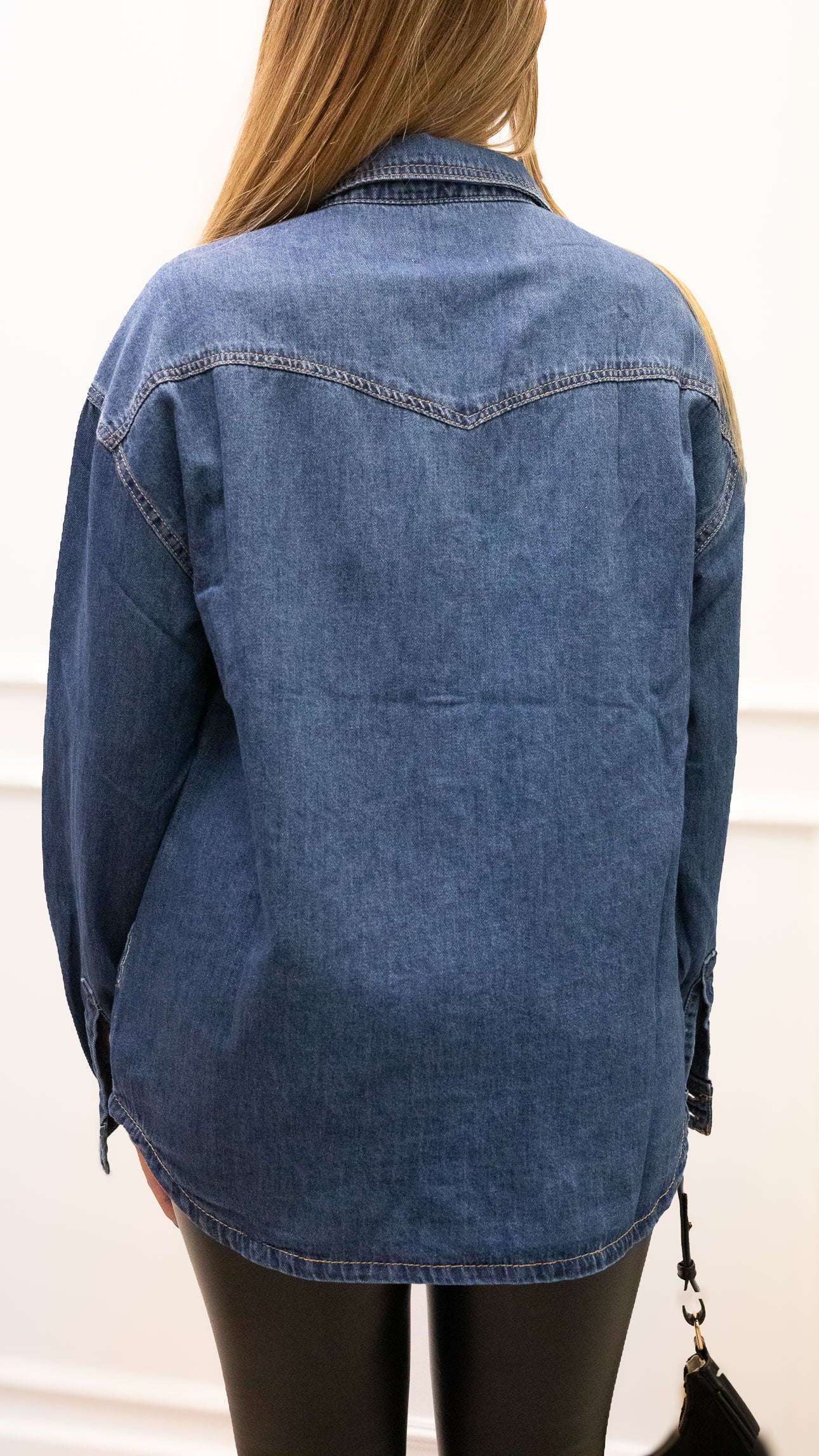 YUKON DENIM SHIRT - DARK WASH (RISEN)