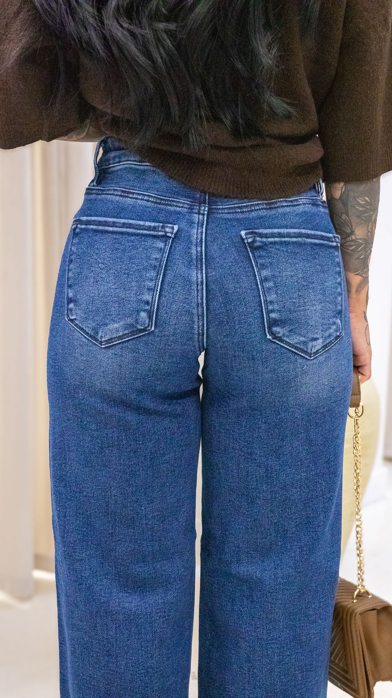 ASHYTON WIDE LEG CUFFED HEM