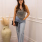 NEW ANDREA HIGH RISE WIDE LEG ADJUSTABLE WAIST JEANS (LIGHT)