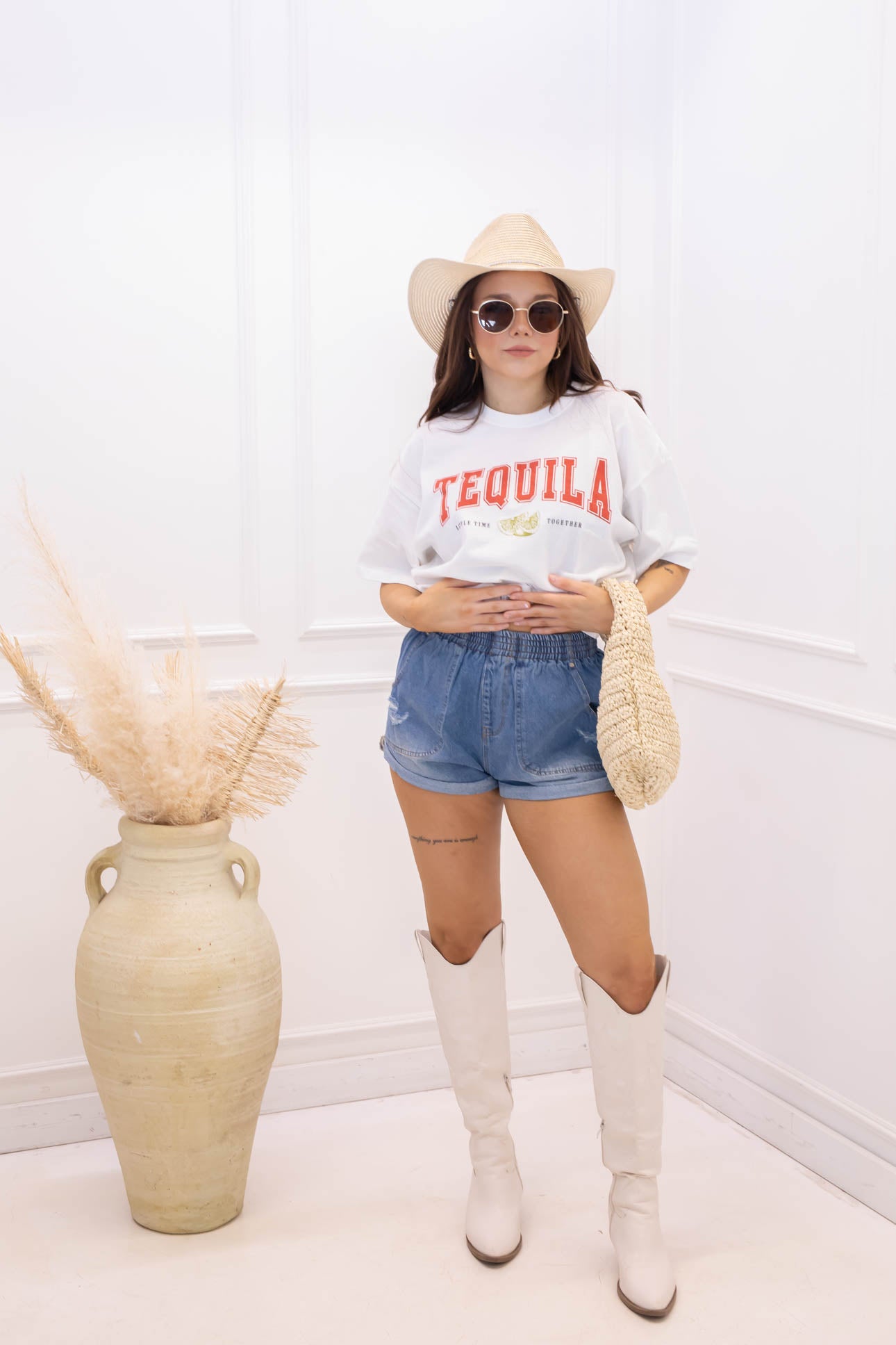 NEW TILA JEAN SHORTS