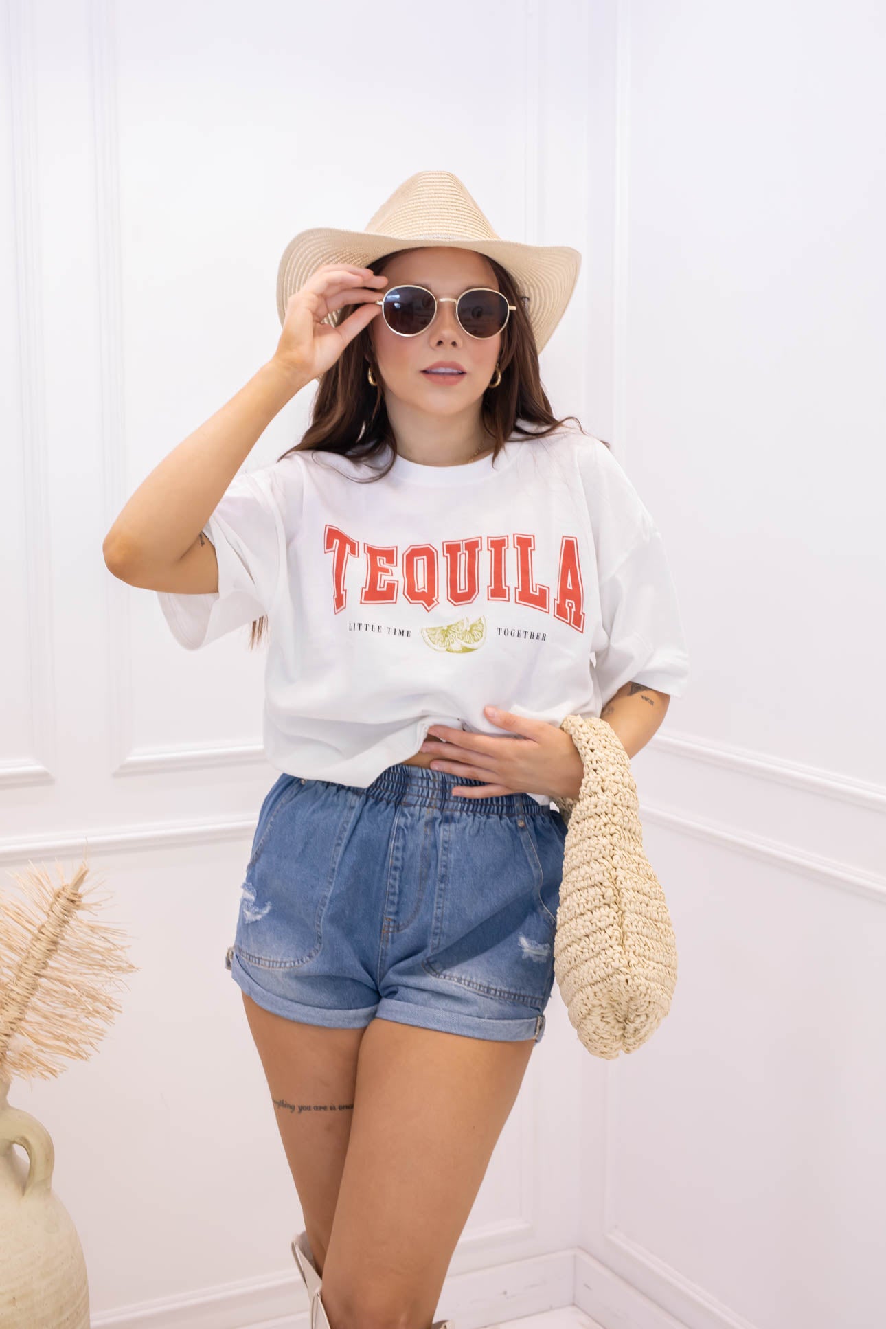 NEW TILA JEAN SHORTS