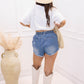 NEW TILA JEAN SHORTS